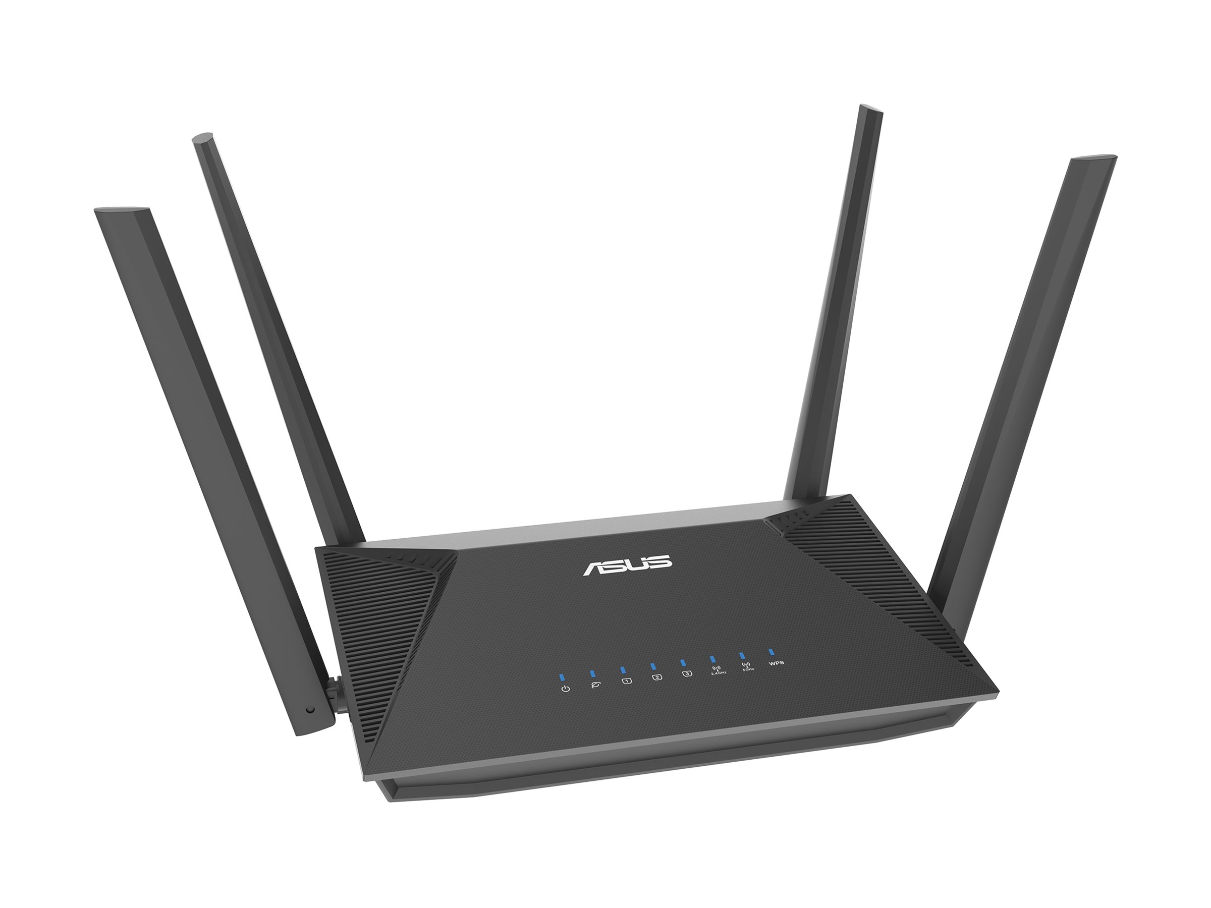 Asus AX1800 AiMesh Wireless Router RT-AX52 802.11ax 10/100/1000 Mbit/s Ethernet LAN (RJ-45) ports 3 Mesh Support Yes MU-MiMO No No mobile broadband Antenna type External - Image 4