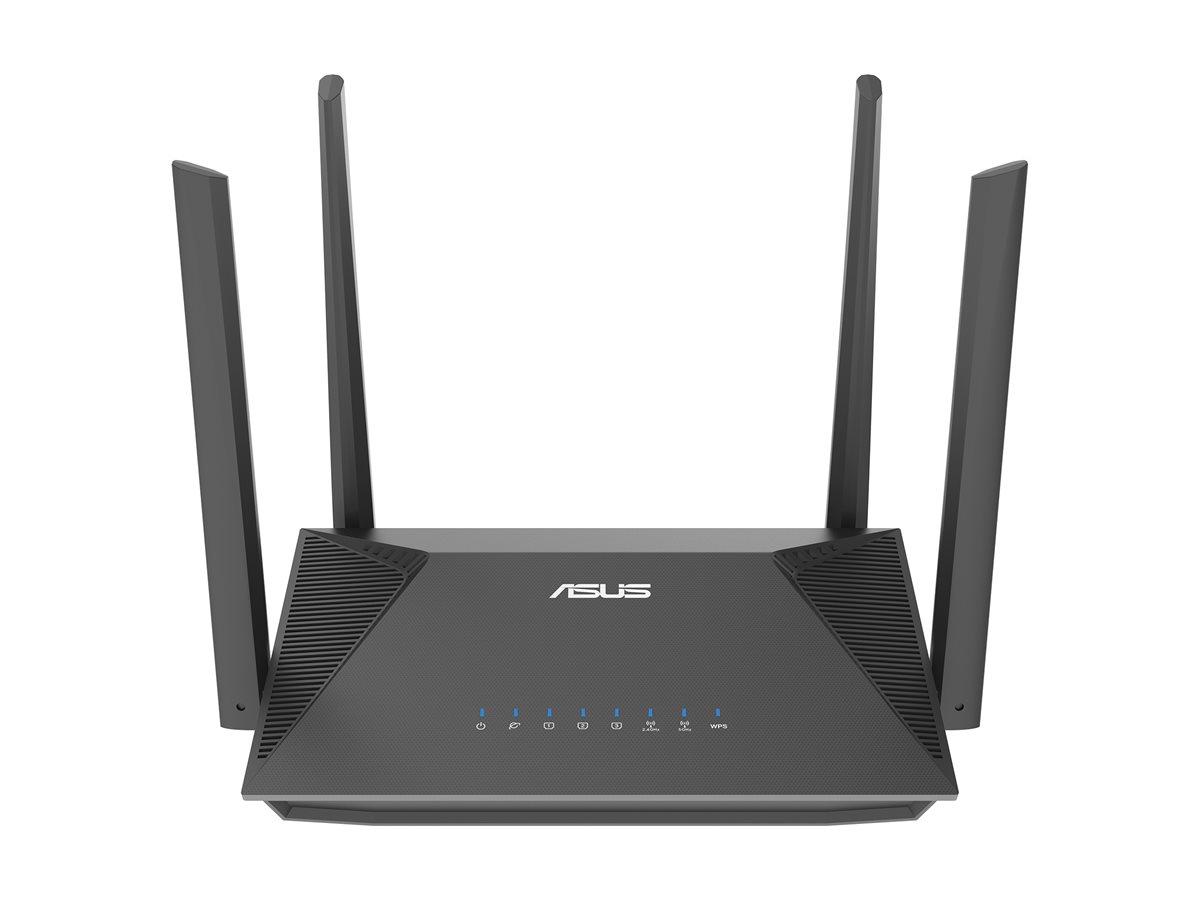 Asus AX1800 AiMesh Wireless Router RT-AX52 802.11ax 10/100/1000 Mbit/s Ethernet LAN (RJ-45) ports 3 Mesh Support Yes MU-MiMO No No mobile broadband Antenna type External - Image 5
