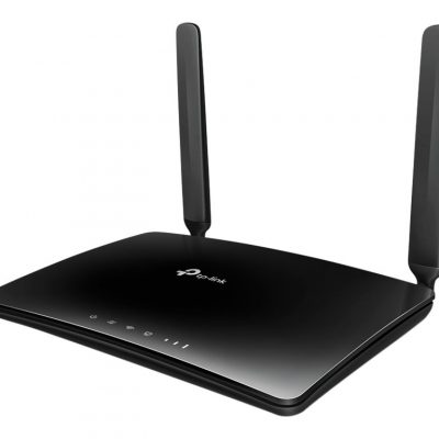 TP-LINK MR400 AC1200 Wireless Dual Band 4G LTE Router Archer MR400 802.11ac 10/100 Mbit/s Ethernet LAN (RJ-45) ports 3 Mesh Support No MU-MiMO No 4G