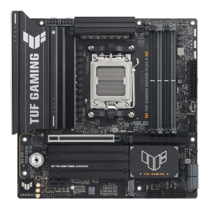 Asus TUF GAMING B850M-PLUS II Processor family AMD Processor socket AM5 DDR5 Supported hard disk drive interfaces SATA, M.2 Number of SATA connectors 4