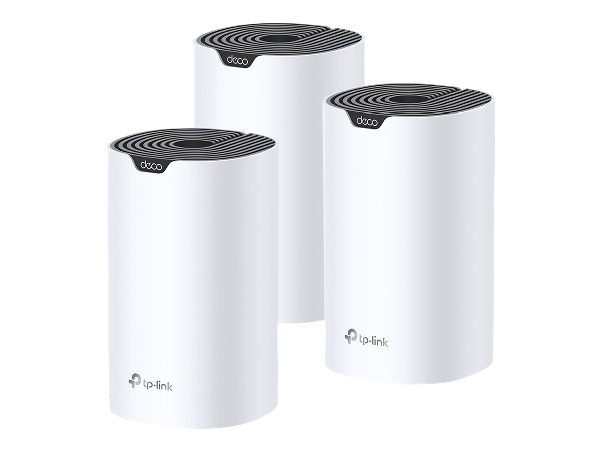 TP-LINK AC1900 Whole Home Mesh Wi-Fi System Deco S7 (3-pack) 802.11ac 10/100/1000 Mbit/s Ethernet LAN (RJ-45) ports 1 Mesh Support Yes MU-MiMO Yes No mobile broadband Antenna type Internal - Image 2