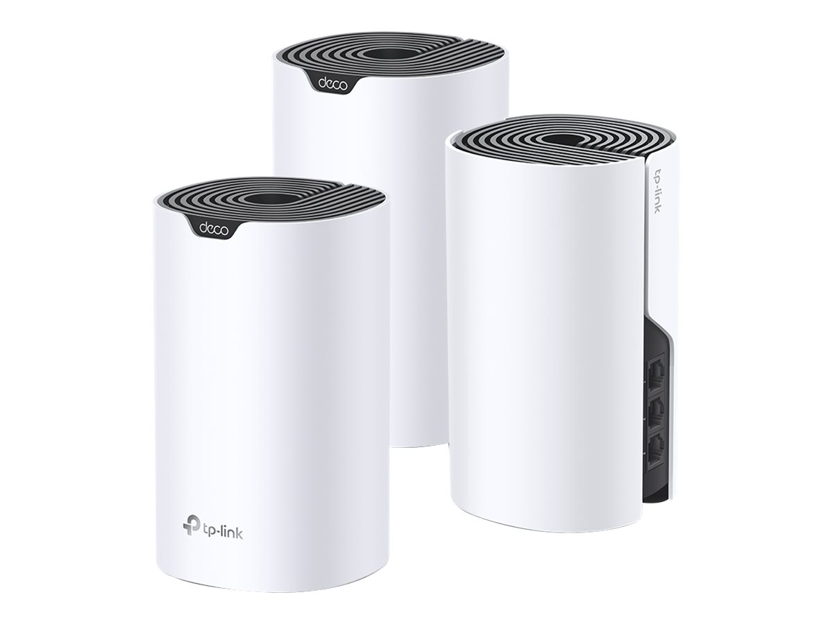 TP-LINK AC1900 Whole Home Mesh Wi-Fi System Deco S7 (3-pack) 802.11ac 10/100/1000 Mbit/s Ethernet LAN (RJ-45) ports 1 Mesh Support Yes MU-MiMO Yes No mobile broadband Antenna type Internal - Image 3