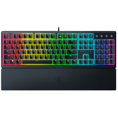 Razer Gaming Keyboard Ornata V3 Wired RGB LED light NORD Razer Mecha-Membrane Black