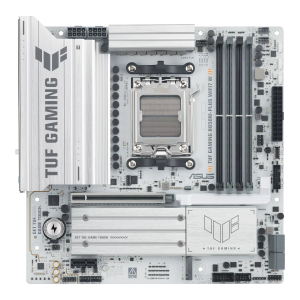 Asus TUF GAMING B850M-PLUS WIFI7 W Processor family AMD Processor socket AM5 DDR5 Supported hard disk drive interfaces SATA, M.2 Number of SATA connectors 4