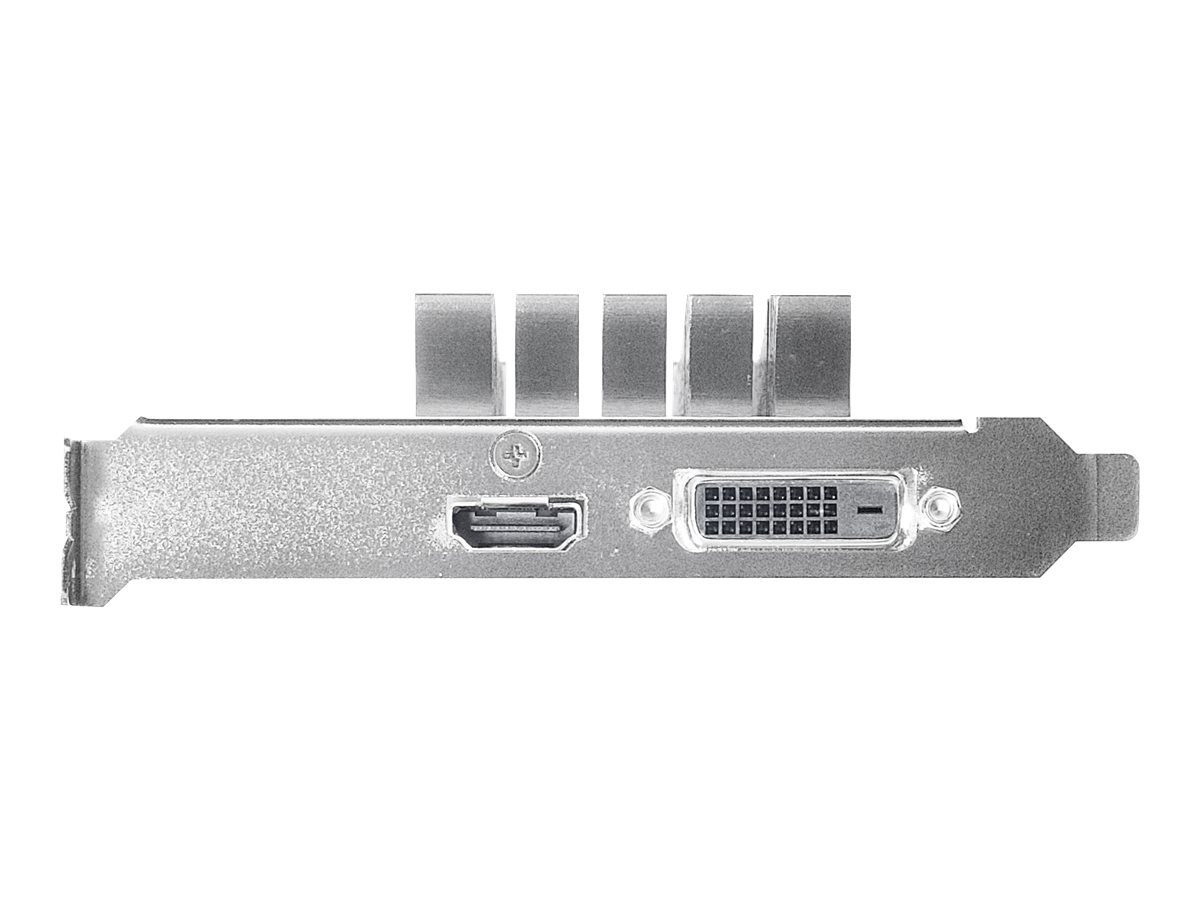 Asus GT1030-SL-2G-BRK NVIDIA 2 GB GeForce GT 1030 GDDR5 DVI-D ports quantity 1 HDMI ports quantity 1 PCI Express 3.0 Memory clock speed 6008 MHz Processor frequency 1506 MHz - Image 6