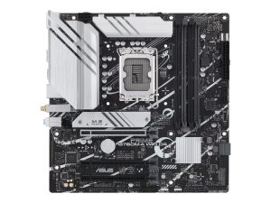 Asus PRIME B760M-A WIFI D4 Processor family Intel Processor socket LGA1700 DDR4 DIMM Supported hard disk drive interfaces SATA, M.2 Number of SATA connectors 4
