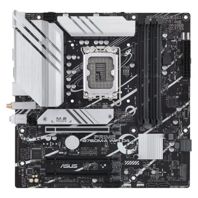 Asus PRIME B760M-A WIFI D4 Processor family Intel Processor socket LGA1700 DDR4 DIMM Supported hard disk drive interfaces SATA, M.2 Number of SATA connectors 4