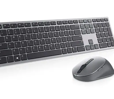 Dell Pro Plus KM7321W Keyboard and Mouse Set Wireless Mouse included Wireless connection Lithuanian Titan Gray