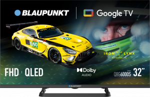 Blaupunkt QLED TV 32QBG6000S 32 Smart TV Google TV Black
