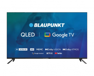 Blaupunkt QLED TV 50QBG6000S 50 Smart TV Google TV UHD Black