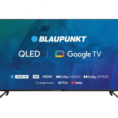 Blaupunkt QLED TV 50QBG6000S 50 Smart TV Google TV UHD Black