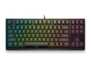 Dell Alienware Tenkeyless AW420K Gaming Keyboard Wired EN CHERRY MX Red Dark Side of the Moon