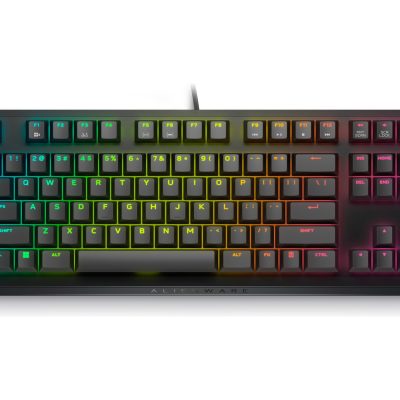 Dell Alienware Tenkeyless AW420K Gaming Keyboard Wired EN CHERRY MX Red Dark Side of the Moon