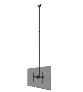 Neomounts CL35-440BL16XL Monitor/TV Mount Ceiling Adjustable Height, Rotate, Tilt, Swivel 37-70 " Maximum weight (capacity) 50 kg Black