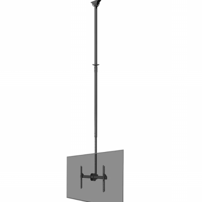 Neomounts CL35-440BL16XL Monitor/TV Mount Ceiling Adjustable Height, Rotate, Tilt, Swivel 37-70 " Maximum weight (capacity) 50 kg Black