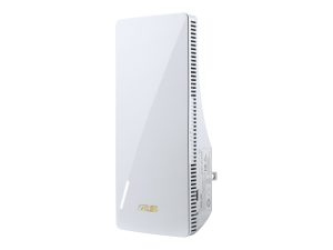 Asus AX3000 Dual-band WiFi 6 Range Extender (EU) RP-AX58 802.11ax 574+2402 Mbit/s 10/100/1000 Mbit/s Ethernet LAN (RJ-45) ports 1 Mesh Support Yes MU-MiMO No No mobile broadband Antenna type Internal