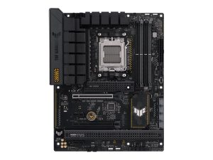 Asus TUF Gaming B650-Plus - motherboard - ATX Processor family AMD B650 Processor socket 1 x Socket AM5 4 DIMM slots - DDR5, non-ECC, ECC, on-die ECC, unbuffered Memory slots 4 Supported hard disk drive interfaces SATA-600 (RAID), 3 x M.2 Number of SATA connectors 4