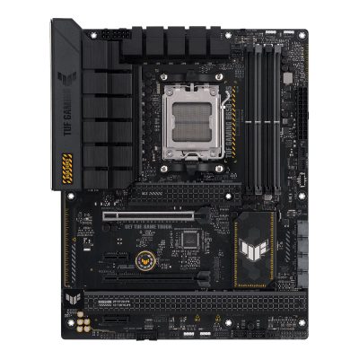 Asus TUF Gaming B650-Plus - motherboard - ATX Processor family AMD B650 Processor socket 1 x Socket AM5 4 DIMM slots - DDR5, non-ECC, ECC, on-die ECC, unbuffered Memory slots 4 Supported hard disk drive interfaces SATA-600 (RAID), 3 x M.2 Number of SATA connectors 4