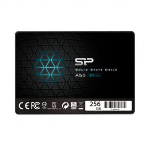 Silicon Power A55 256 GB SSD form factor 2.5" Solid-state drive interface SATA Read speed 550 MB/s Write speed 450 MB/s