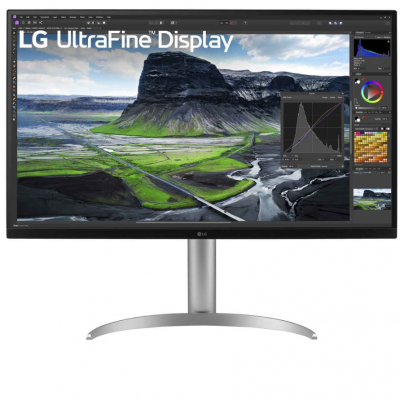LG 32UQ850V-W 32 " IPS UHD 16:9 60 Hz 5 ms 3840 x 2160 pixels 400 cd/m² HDMI ports quantity 2 Silver