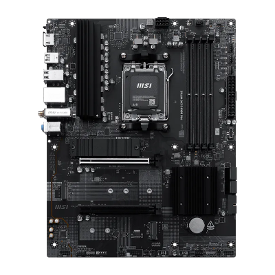 PRO B840-S EVO WIFI6E MSI Processor family AMD Processor socket AM5 Supported hard disk drive interfaces SATA, M.2 Number of SATA connectors 4