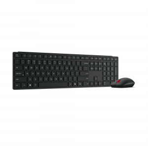 Lenovo Multi-Mode Pro Combo Keyboard and Mouse 6000-Lithuanian Keyboard and Mouse Set Wireless Mouse included Bluetooth Lithuanian Eclipse Black