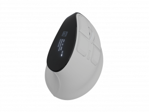 Natec Mouse Euphonie Pro Wireless 2.4 GHz, Bluetooth White