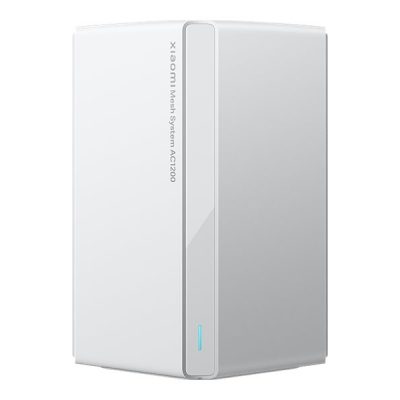 Xiaomi Mesh System AC1200 EU (1-pack) 802.11ac 867 Mbit/s 10/100/1000 Mbit/s Ethernet LAN (RJ-45) ports 2 Mesh Support Yes MU-MiMO No No mobile broadband Antenna type Internal