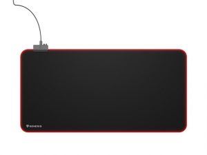 Genesis Mouse Pad Boron 500 XXL RGB Mouse pad 400 x 800 x 4 mm Black