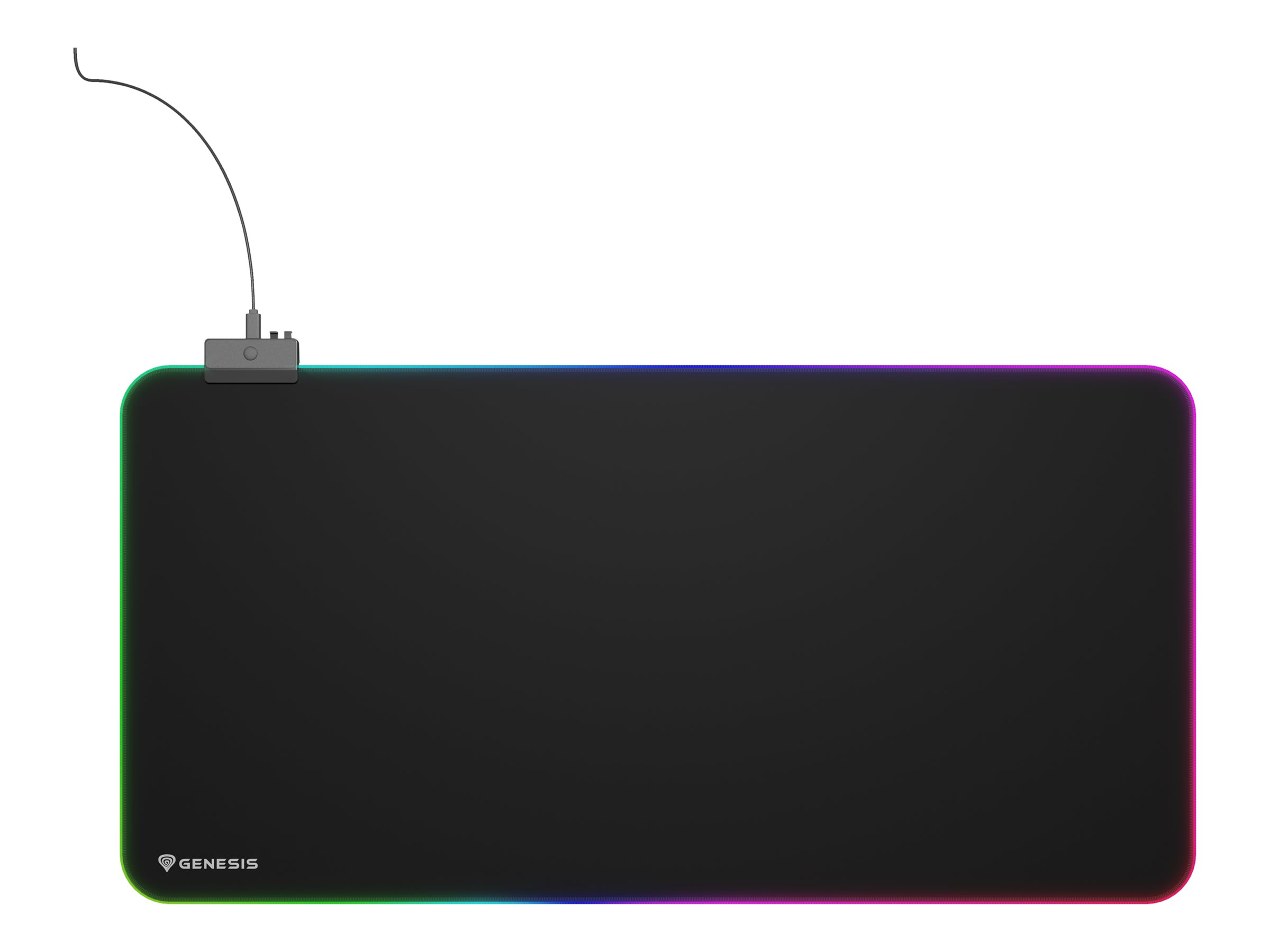 Genesis Mouse Pad Boron 500 XXL RGB Mouse pad 400 x 800 x 4 mm Black - Image 2