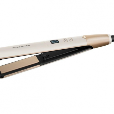 Rowenta Hair Straightener SF4633F0 Express Shine Ceramic heating system Ionic function Temperature (max) 210 °C Number of heating levels 8 Beige