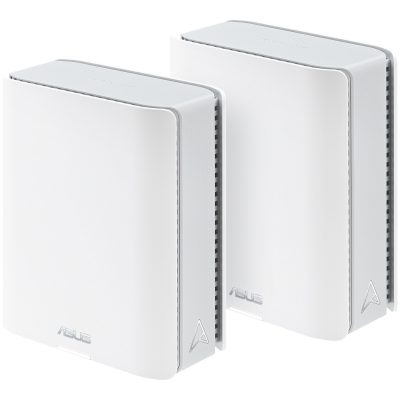 Asus Tri-band WiFi 7 Smart AiMesh Router ZenWiFi BT10 (2pk) 802.11be 18000 Mbit/s Ethernet LAN (RJ-45) ports 3 Mesh Support Yes MU-MiMO No 4G/5G Antenna type Internal 1