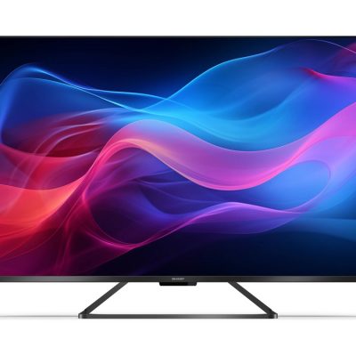 Sharp 50GR8265E 50" (126cm) 4K Ultra HD QLED Smart Google Frameless TV, 144Hz, Dolby Vision IQ, Dolby Atmos, Harman/Kardon Sharp 50GR8265E 50" Smart TV Google TV 4K Ultra HD