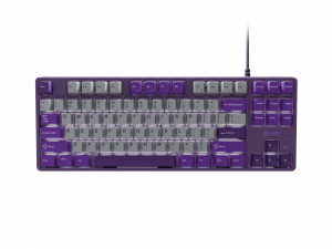 Fury Kanabo K2 Gaming Keyboard Wired US Linear Gray/Purple