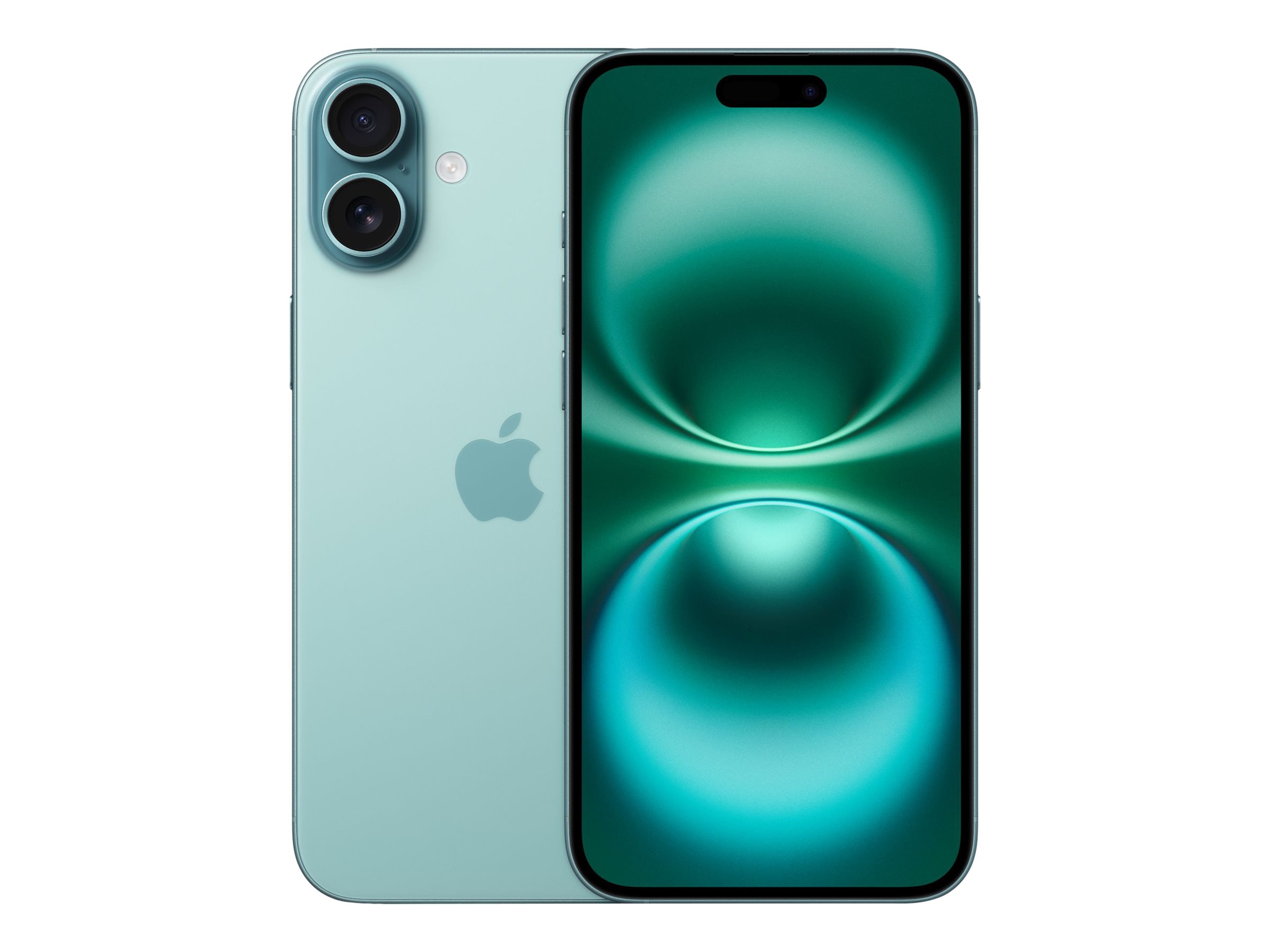 Apple iPhone 16 Plus Teal 6.7 " Super Retina XDR 2796 x 1920 pixels A18 Internal RAM 8 GB 128 GB Dual SIM 4G 5G Main camera resolution 48+12 MP Secondary camera resolution 12 MP iOS 18