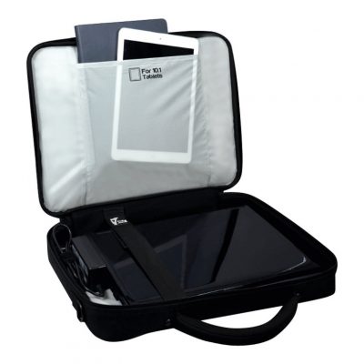 PORT DESIGNS Courchevel Fits up to size 15.6 " Messenger - Briefcase Shoulder strap Black