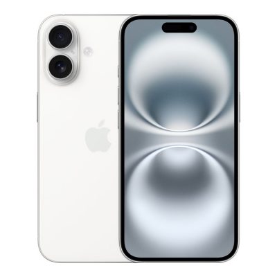 Apple iPhone 16 White 6.1 " 2556 x 1179 pixels OLED A18 Internal RAM 8 GB 128 GB Dual SIM Nano SIM 5G Main camera resolution 48 MP iOS 18 Secondary camera resolution 12 MP
