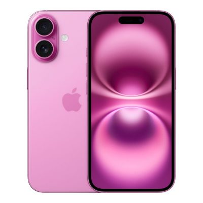 Apple iPhone 16 Pink 6.1 " 2556 x 1179 pixels OLED A18 Internal RAM 8 GB 128 GB Dual SIM Nano SIM 5G Main camera resolution 48 MP iOS 18 Secondary camera resolution 12 MP