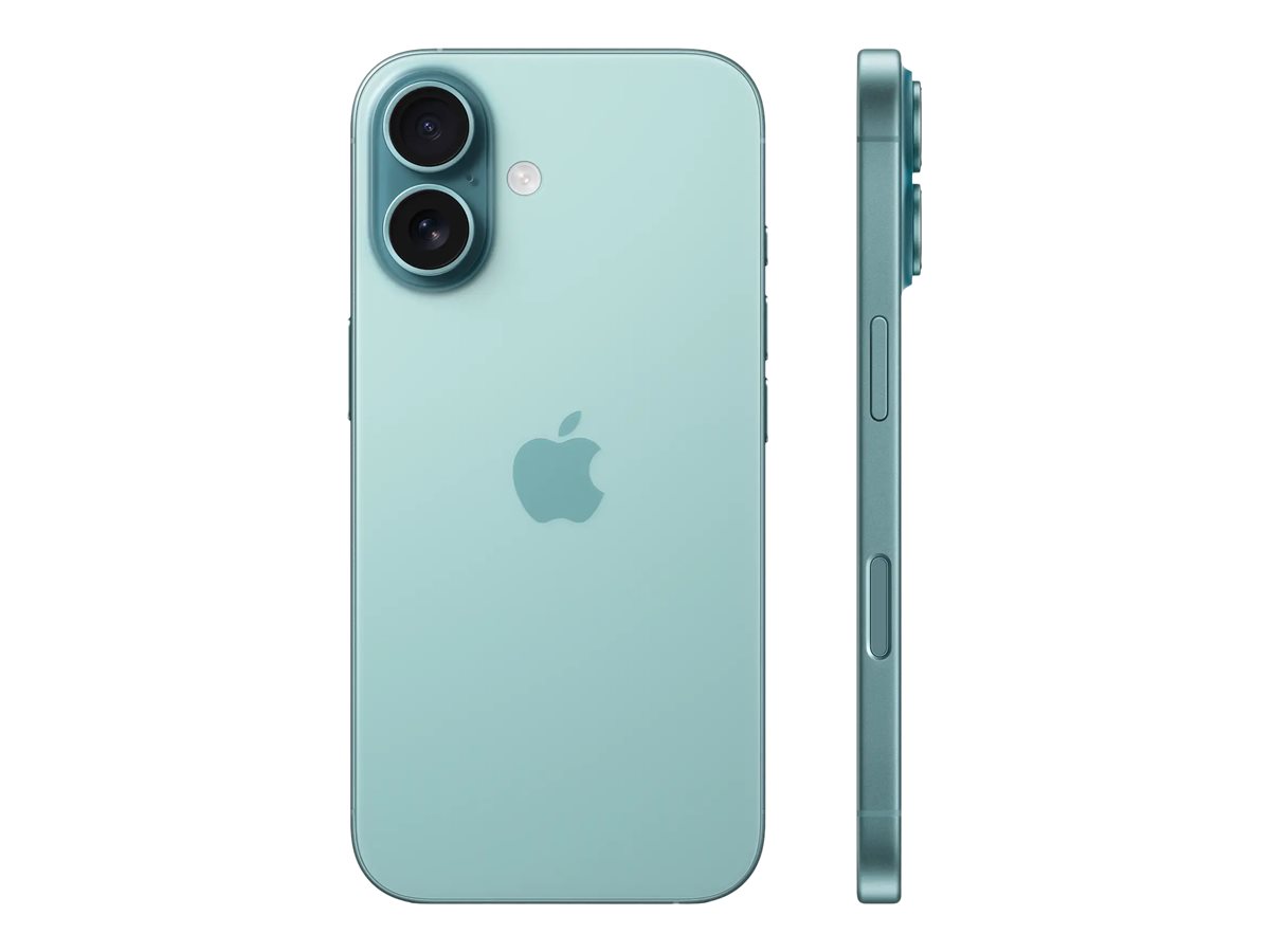 Apple iPhone 16 Teal 6.1 " Super Retina XDR display 2556 x 1179 pixels A18 Internal RAM 8 GB 128 GB Dual SIM 4G Main camera resolution 48+12 MP Secondary camera resolution 12 MP iOS 18 - Image 2