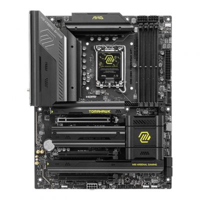 MSI MAG Z890 TOMAHAWK WIFI Processor family Intel Processor socket LGA1851 DDR5 UDIMM Supported hard disk drive interfaces SATA, M.2 Number of SATA connectors 4