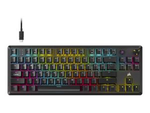 Corsair K70 CORE TKL Tenkeyless Mechanical Gaming Keyboard Wired NA MLX RED Black