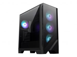 MSI PC Case MAG FORGE 321R AIRFLOW Side window Black Mid-Tower ATX