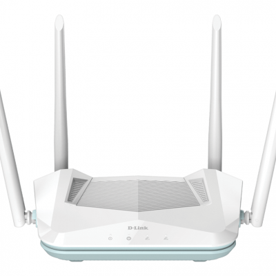 D-Link AX1500 Smart Router R15 802.11ax 1200+300 Mbit/s 10/100/1000 Mbit/s Ethernet LAN (RJ-45) ports 3 Mesh Support Yes MU-MiMO Yes No mobile broadband Antenna type 4xExternal