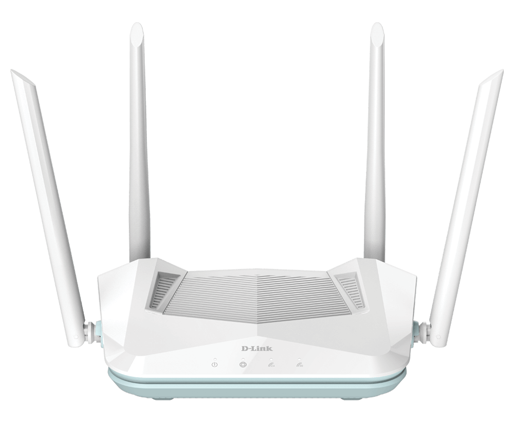 D-Link AX1500 Smart Router R15 802.11ax 1200+300 Mbit/s 10/100/1000 Mbit/s Ethernet LAN (RJ-45) ports 3 Mesh Support Yes MU-MiMO Yes No mobile broadband Antenna type 4xExternal