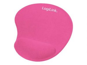 Logilink Mouse Pad ID0027P 220 x 220 x 30 mm Pink