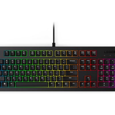 Lenovo Gaming Keyboard Legion K310 RGB Keyboard Wired US English Membrane Black