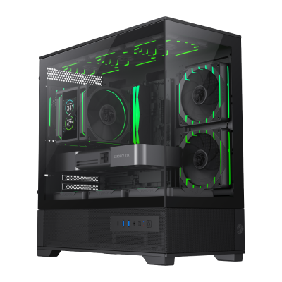 Gamemax Case VISTA 2 MB M-ATX