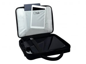 PORT DESIGNS Courchevel Fits up to size 17.3 " Messenger - Briefcase Shoulder strap Black
