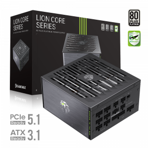 Gamemax PSU LION CORE 1200P 1200 W Platinum Full Modular