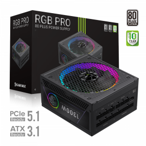 Gamemax PSU RGB PRO 1300P 1300 W Platinum Full Modular